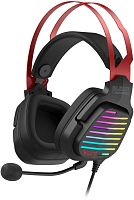 Наушники с микрофоном A4Tech Bloody G560 черный/красный 2м мониторные (G560 SPORTS RED)