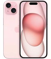 Смартфон Apple iPhone 15 128GB розовый (розница)