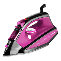 Утюг Centek CT-2355 VIOLET 2500Вт, керамическ подошва, 270мл, паровой удар, самоочистка, капля-стоп