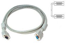 Кабель Buro CAB016S-06 VGA (m) VGA (m) 1.8м феррит.кольца серый