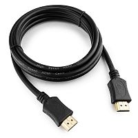Кабель HDMI Cablexpert CC-HDMI4L-6, 1.8м, v1.4, 19M/19M, серия Light, черный, позол.разъемы, экран, 