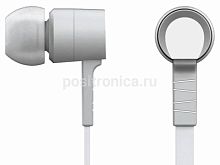 Гарнитура вкладыши Оклик HS-S-220 1.1м белый проводные в ушной раковине (D2W)