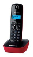 620633.01 Р/Телефон Dect Panasonic KX-TG1611RUR красный/черный АОН